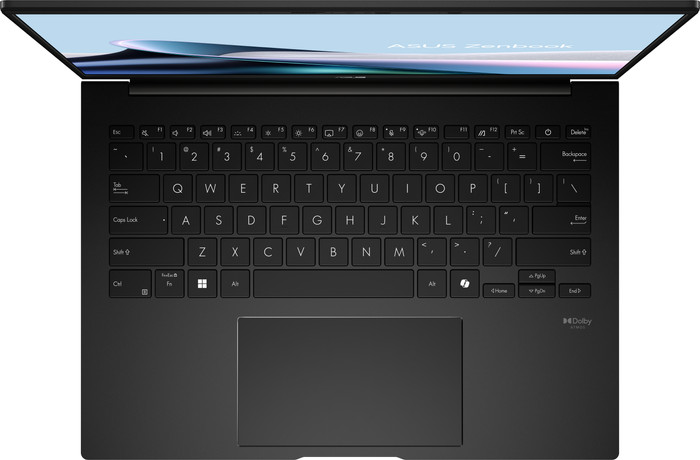 ASUS Zenbook 14 OLED Copilot+ PC UM3406GA-QDNADW-BE Azerty bovenkant