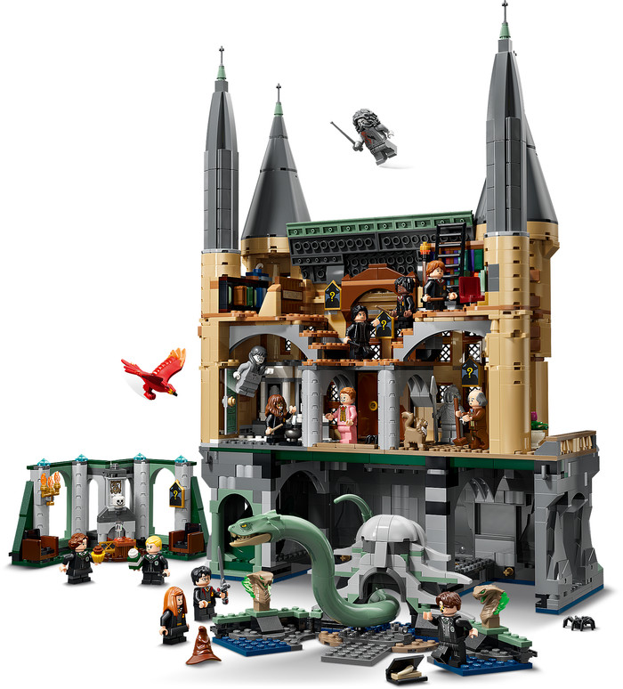 LEGO Harry Potter Kasteel Zweinstein: Oostvleugel 76473 detail