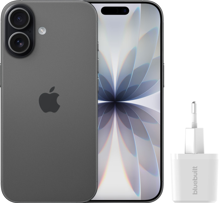 Apple iPhone 17 256GB Zwart + Snellader Main Image