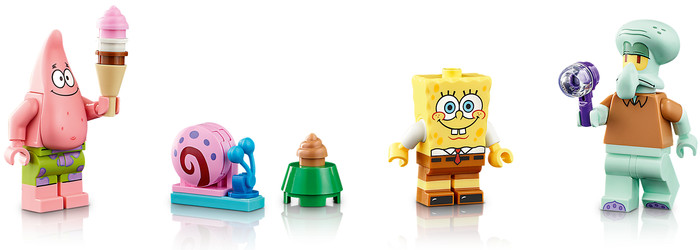 LEGO Icons - Bob l'Éponge : Bikini Bottom 11386 avant