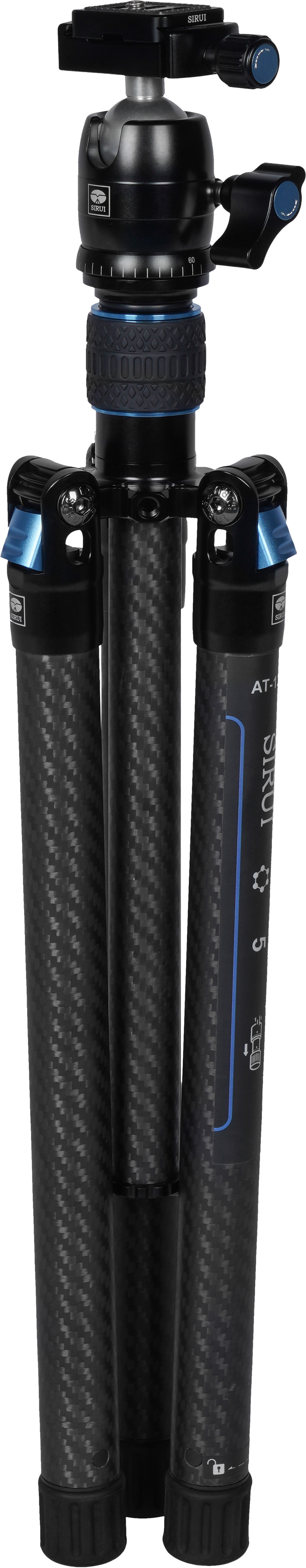 Sirui AT125 + B-00K Lightweight Traveller Tripod voorkant