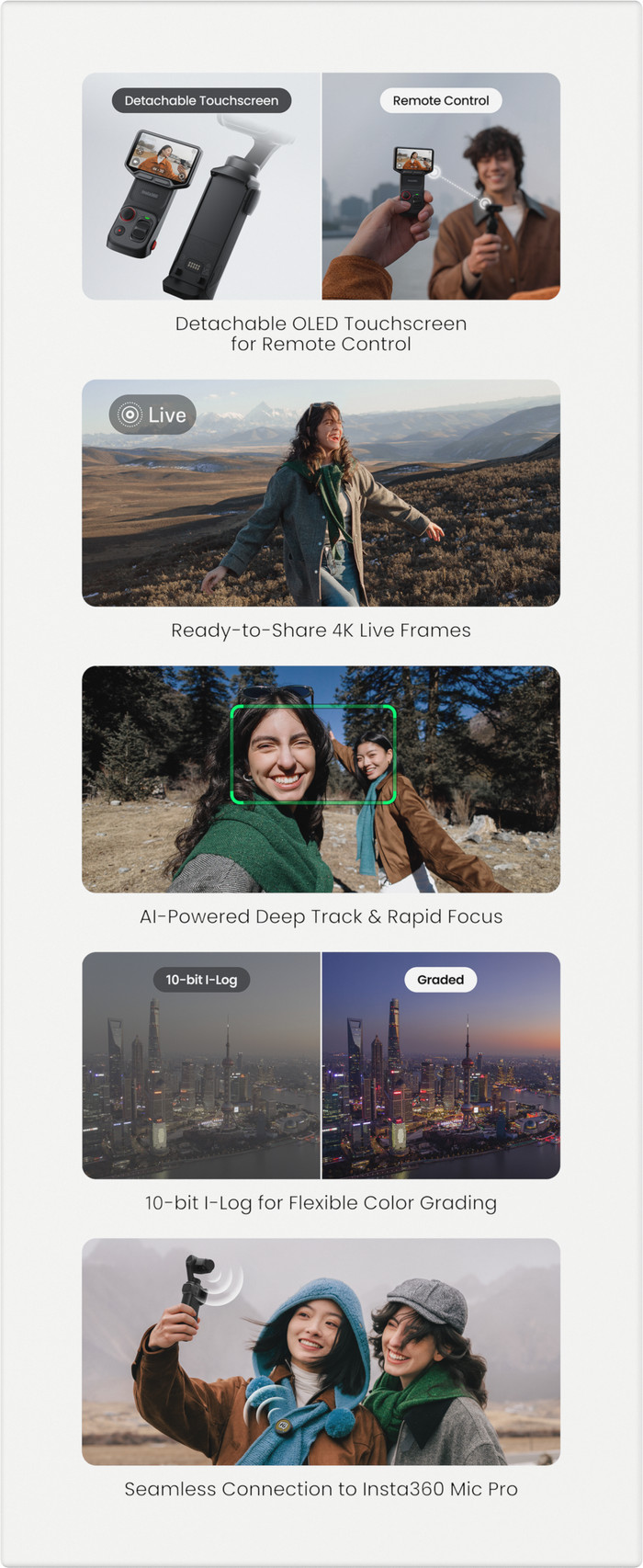 Insta360 Luna Ultra Creator Bundle Zwart verpakking