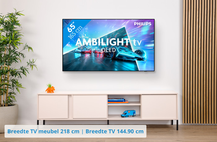 Philips Ambilight 65" OLED761 (2026) visual Coolblue 1