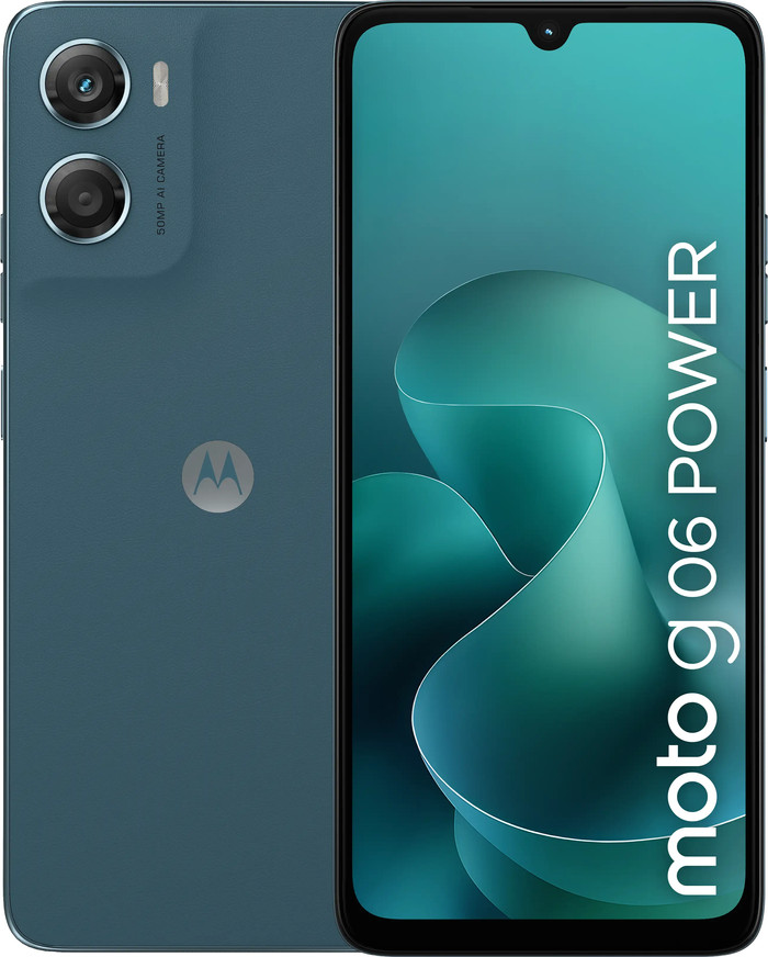 Motorola Moto G06 Power 64GB Blauw 4G Main Image