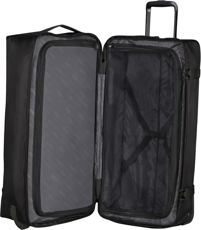 American Tourister DUFFLE/WH L ASPHALT BLACK intérieur