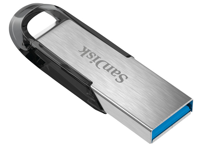 SanDisk Cruzer Ultra Flair 128 Go côté droit