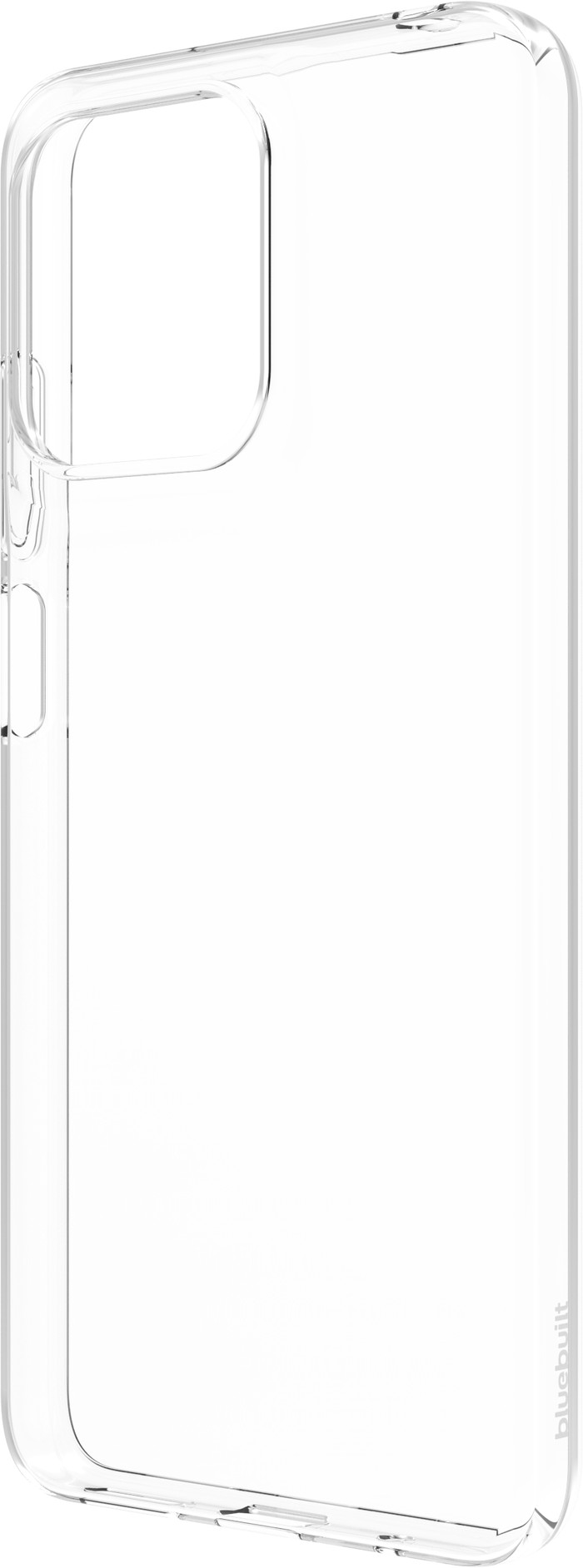 BlueBuilt Motorola Moto G17 / G17 Power Back Cover Transparant rechterkant