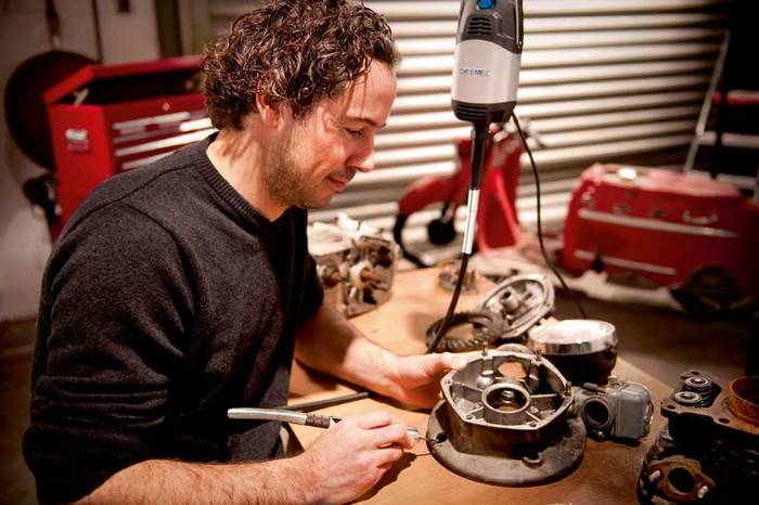 Dremel Fortiflex product in gebruik