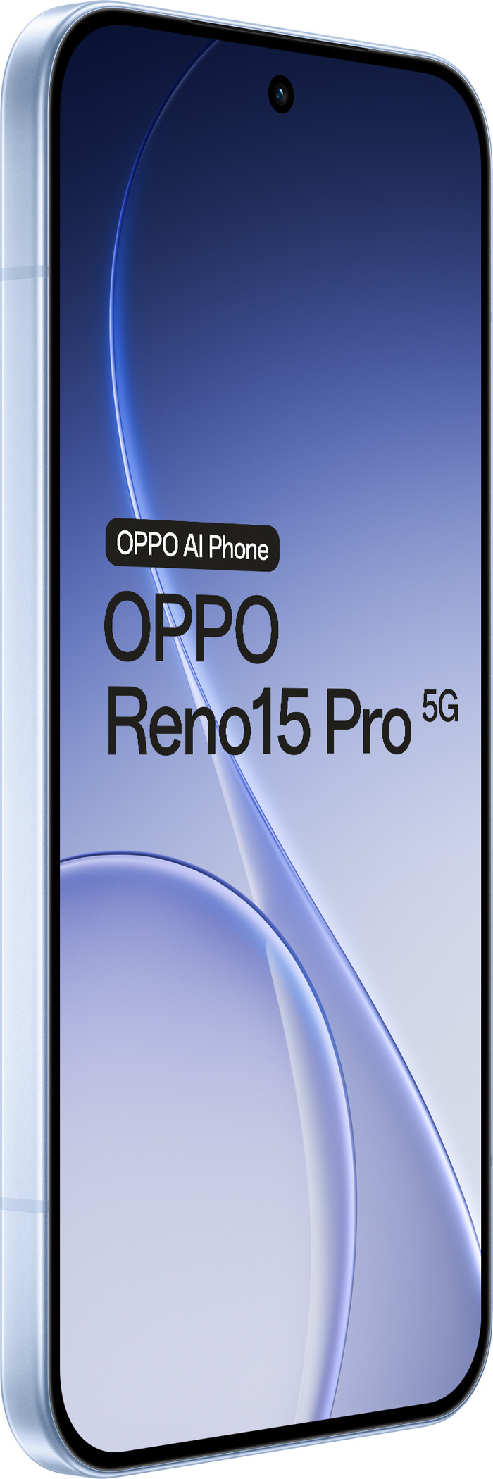 OPPO Reno15 Pro 512GB Lichtblauw 5G voorkant