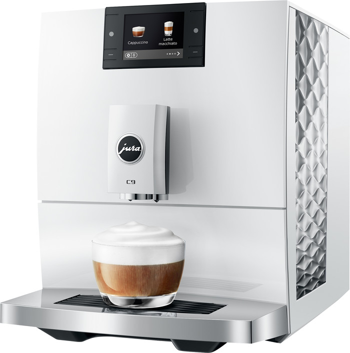 JURA C9 Piano White (EA) côté droit