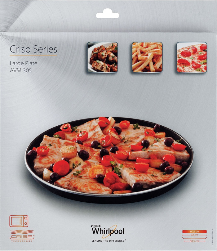 Wpro AVM 305 crisp plate packaging
