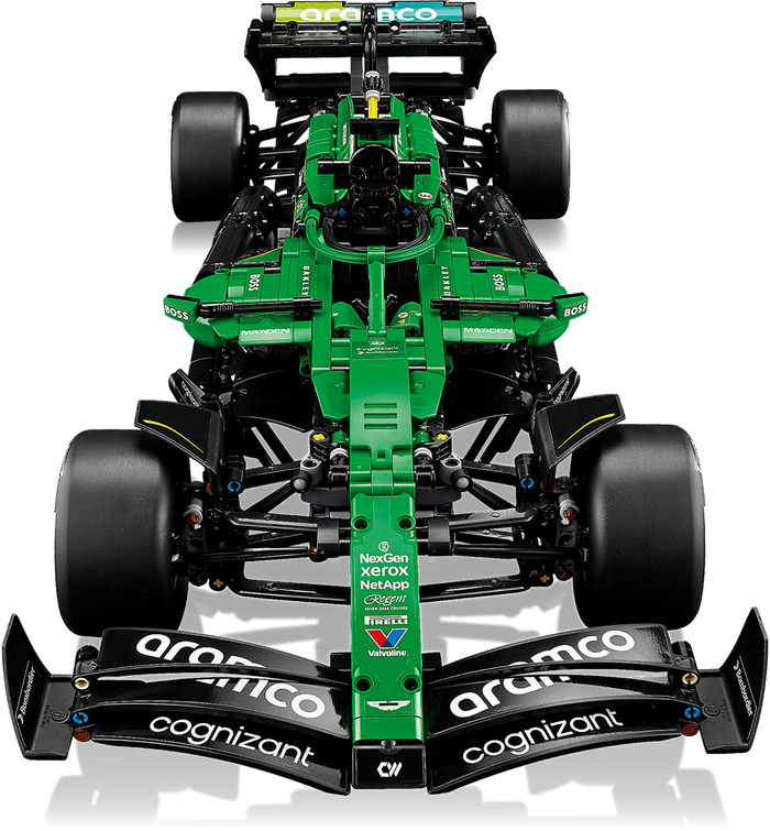 LEGO Technic Aston Martin Aramco AMR25 F1 auto 42240 voorkant