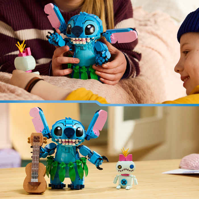 LEGO Disney Stitch en Scrump 43296 product in gebruik