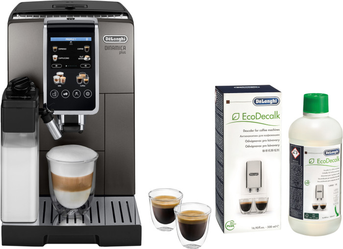 De'Longhi Dinamica Plus ECAM380.95.TB + Ontkalker Main Image