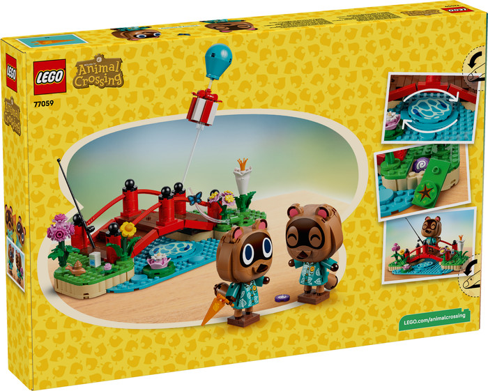 LEGO Animal Crossing - Promenade avec Méli et Mélo 77059 emballage