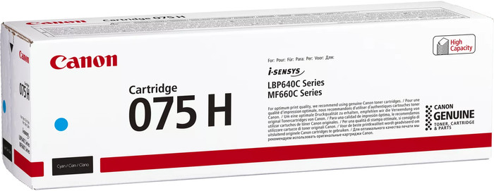 Canon 075H Toner Pack Combiné emballage