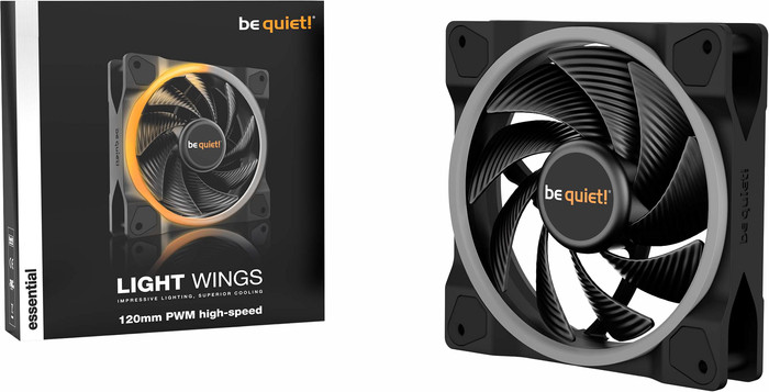 be quiet! LIGHT WINGS 120mm PWM accessoire