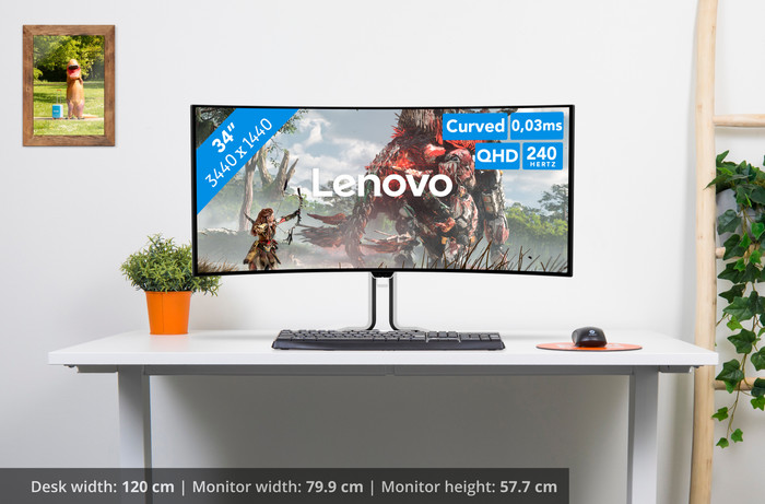 Lenovo Legion Pro 34WD-10 OLED back