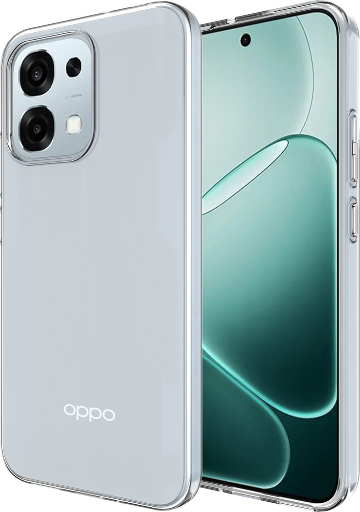 Just in Case Soft Design OPPO A6 (4G/5G) Back Cover Transparent côté droit