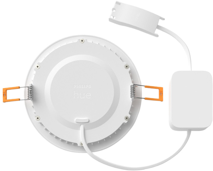 Philips Hue Inbouwspot Slim 3-Pack - White and Color - 170mm - Wit detail