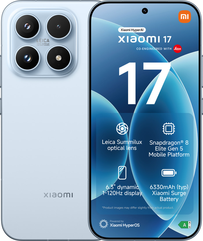 Xiaomi 17 512GB Blauw 5G Main Image