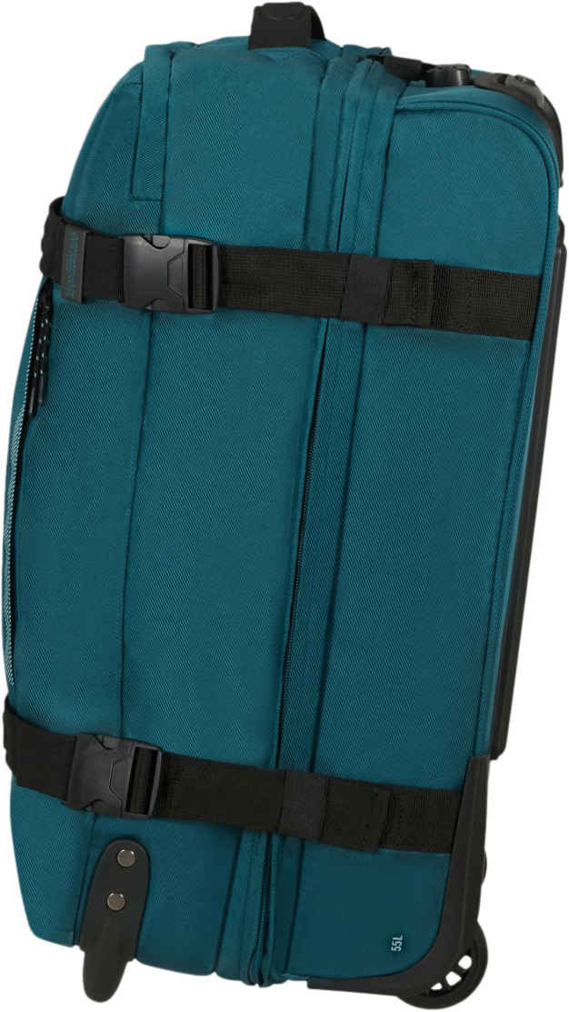American Tourister DUFFLE/WH S TOTALLY TEAL right side