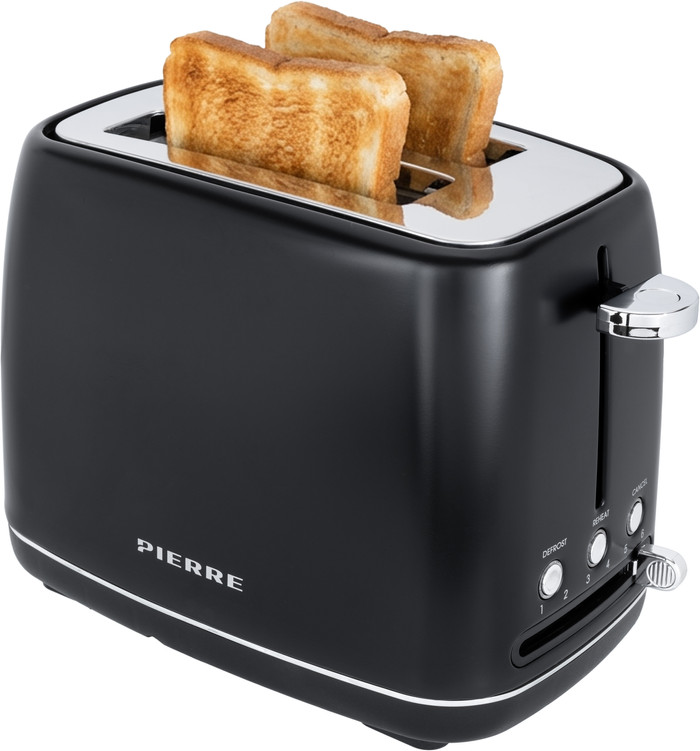 Pierre Toaster PT5100 Matte Black product in use