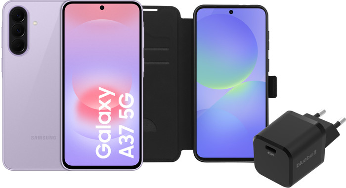 Samsung Galaxy A37 128 Go Rose 5G + Pack d'Accessoires de Base Main Image