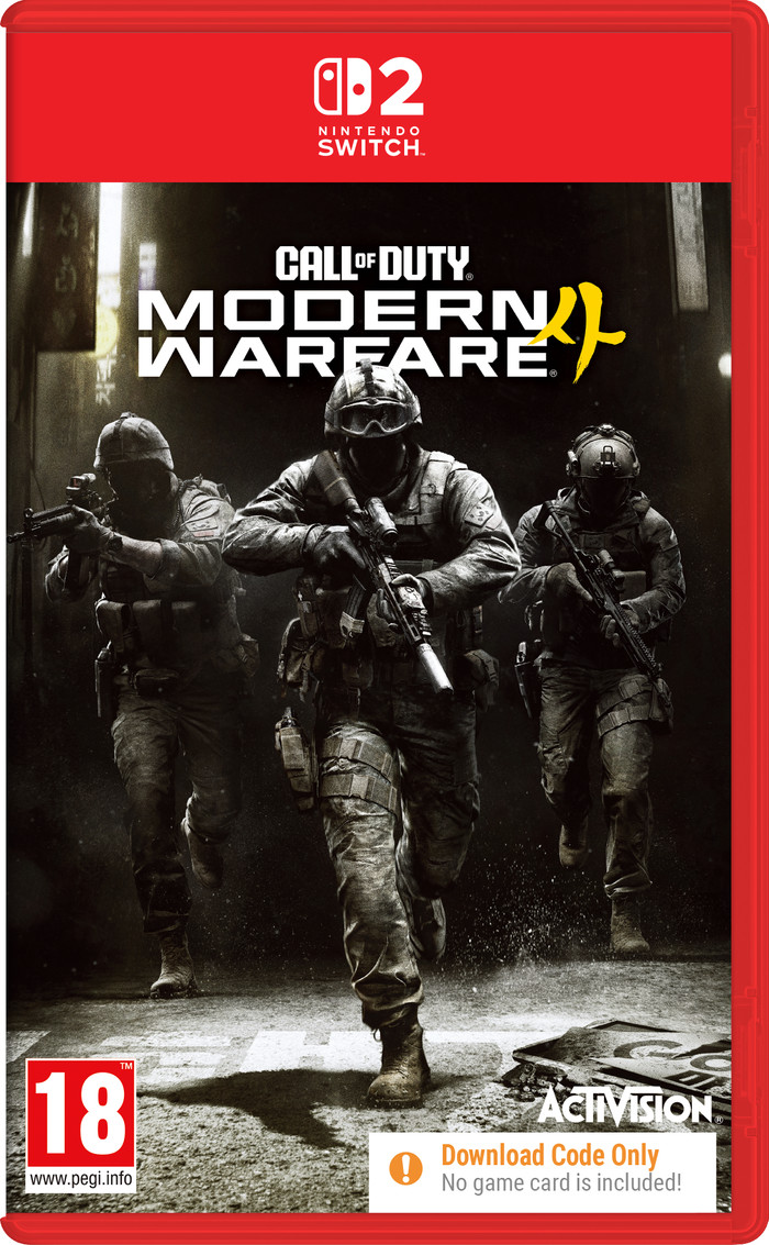 Call of Duty Modern Warfare 4 Nintendo Switch 2 - Code in the Box Main Image