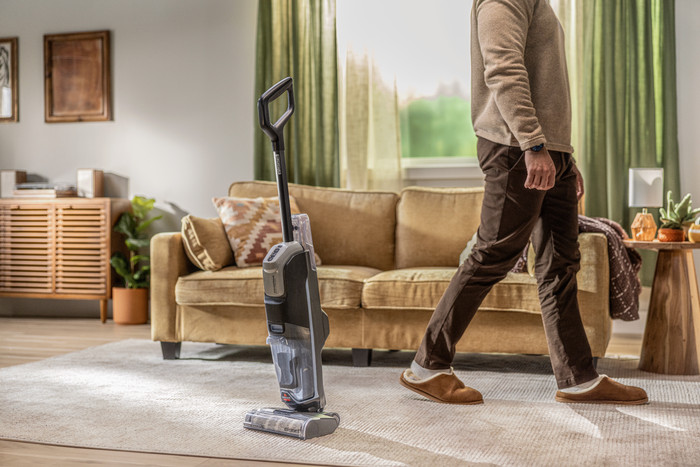 BISSELL CrossWave Edge Cordless Pro product in gebruik