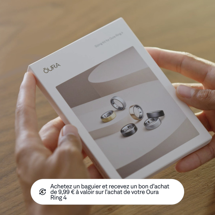 Oura Ring 4 Set de Mesure visuel fournisseur
