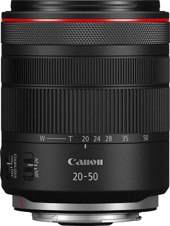 Canon RF 20-50mm f/4L IS USM PZ voorkant