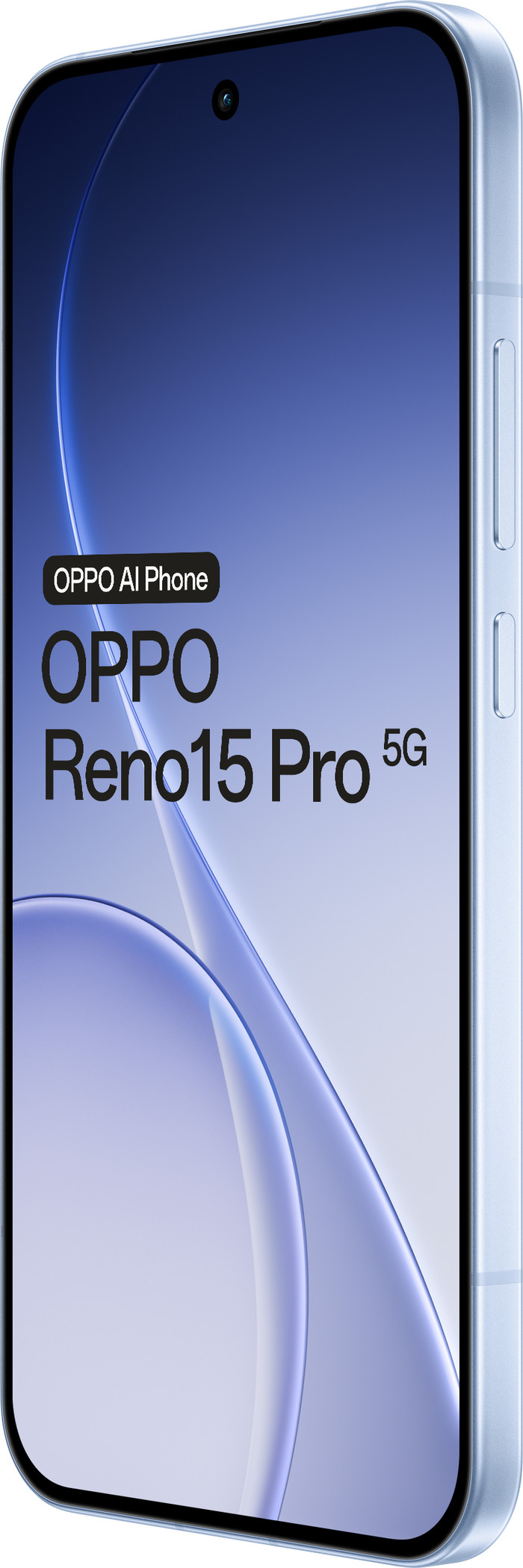 OPPO Reno15 Pro 512GB Lichtblauw 5G voorkant