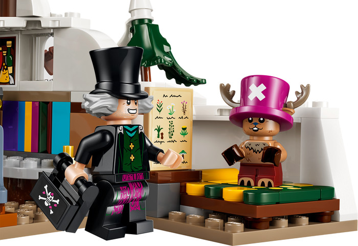 LEGO One Piece Dr. Hiriluk's Hideout 75641 detail