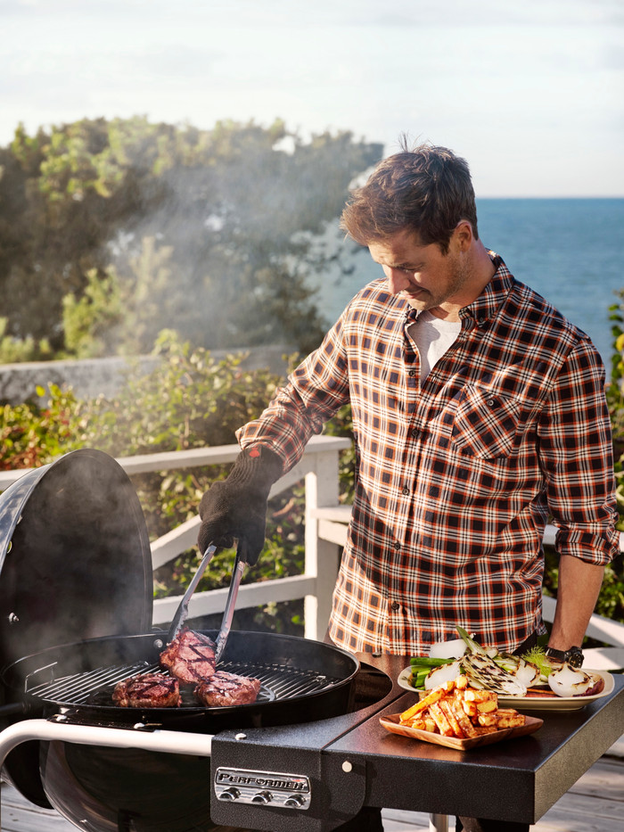 Weber GBS Grille de saisie 30 cm produit à l'usage