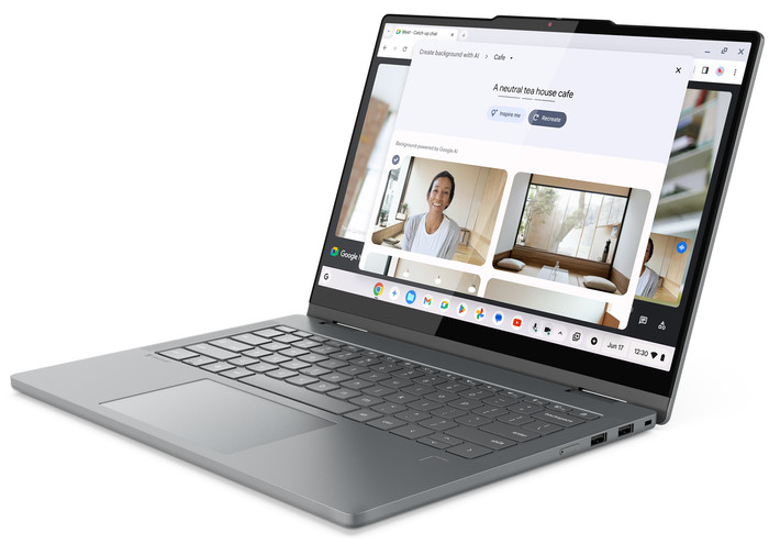 Lenovo Chromebook Plus 14ITN10 83LN0030MB Azerty rechterkant