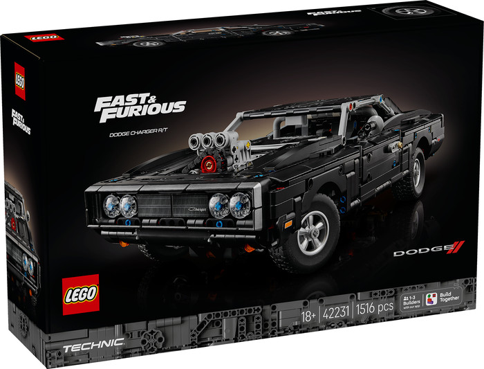 LEGO Technic - Voiture Dodge Charger R/T de Fast and Furious 42231 emballage