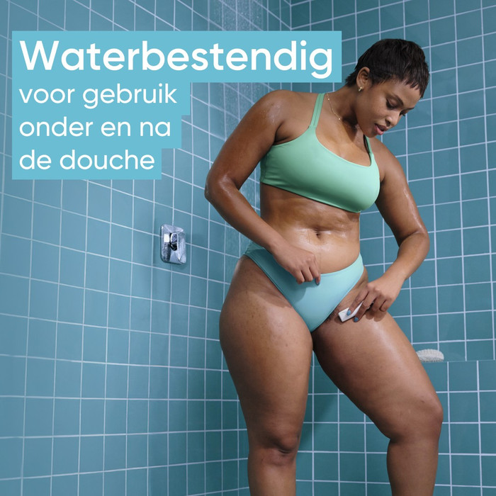 Gillette Venus Gentle Trimmer product in gebruik