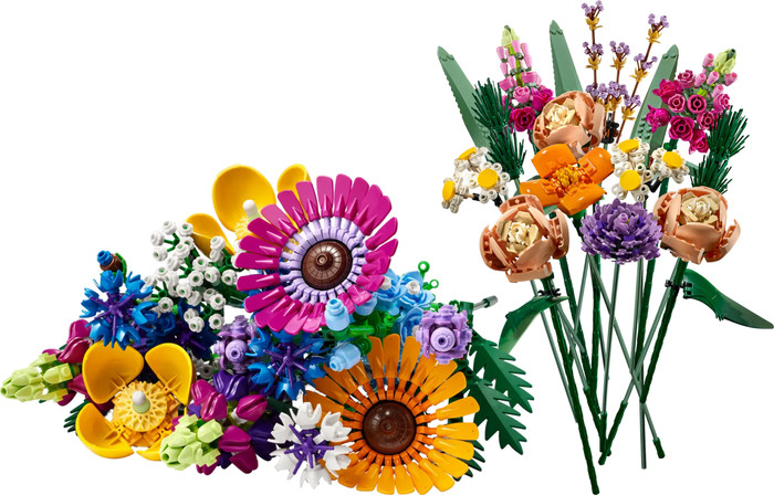 LEGO - Bouquet de Fleurs Coloré Main Image