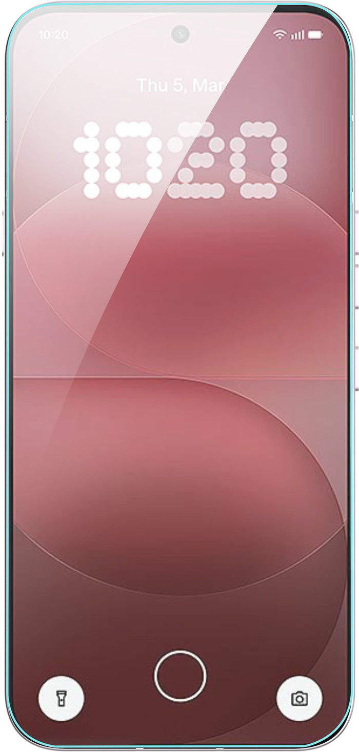 Just In Case Tempered Glass Nothing Phone (4a) Pro Screenprotector voorkant