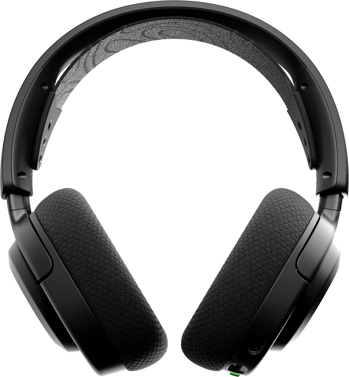 SteelSeries Arctis Nova 3 PC Draadloze Gaming Headset Zwart voorkant