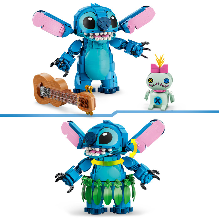 LEGO Disney Stitch en Scrump 43296 detail