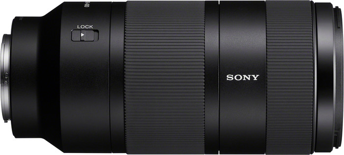 Sony FE 100-400 mm f/5.6-8 OSS côté droit
