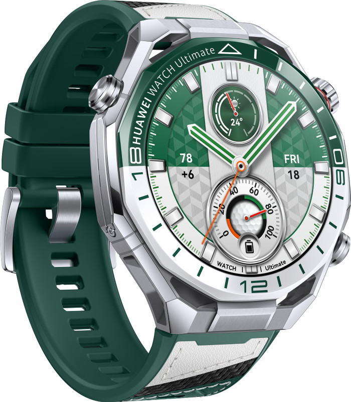 Huawei Watch Ultimate 2 Groen 48 mm linkerkant