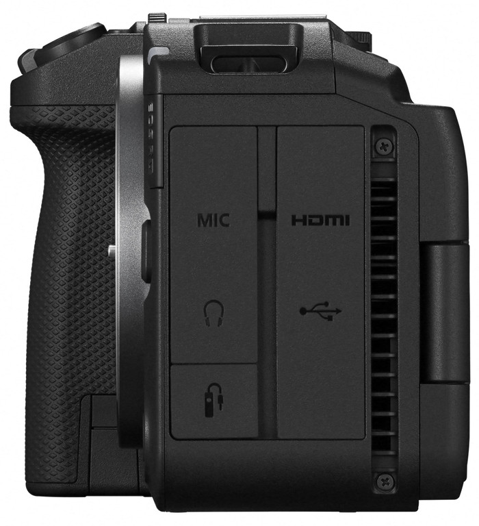 Canon EOS R6 V linkerkant