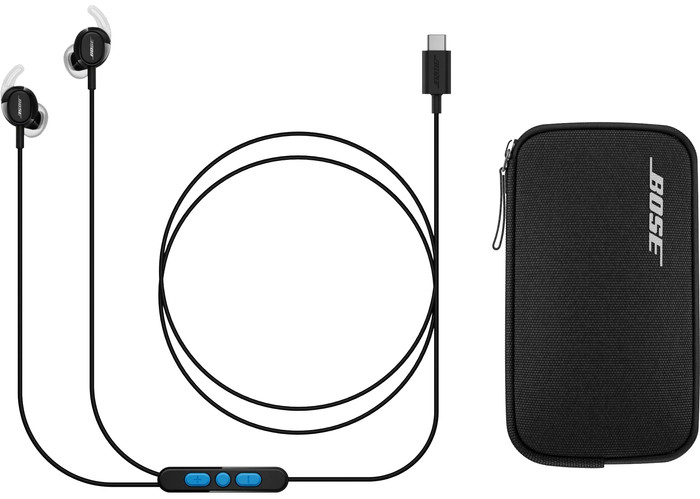 Bose bedrade oordopjes Zwart samengesteld product