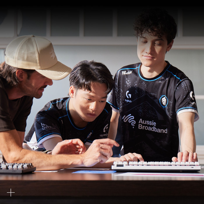 Logitech G PRO X Superlight 2 LIGHTSPEED Wireless Gaming Mouse White product in use