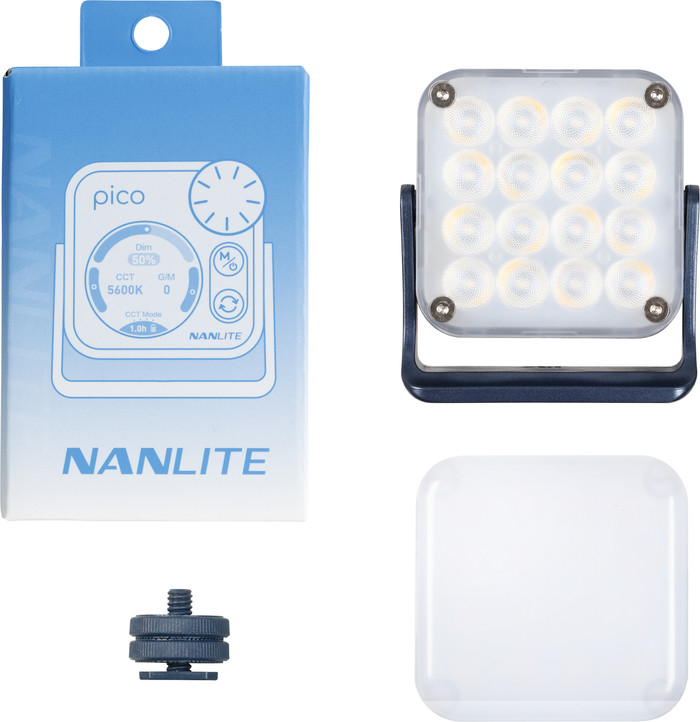 Nanlite Pico LED Mini Pocket Light Midnight Blue accessoire