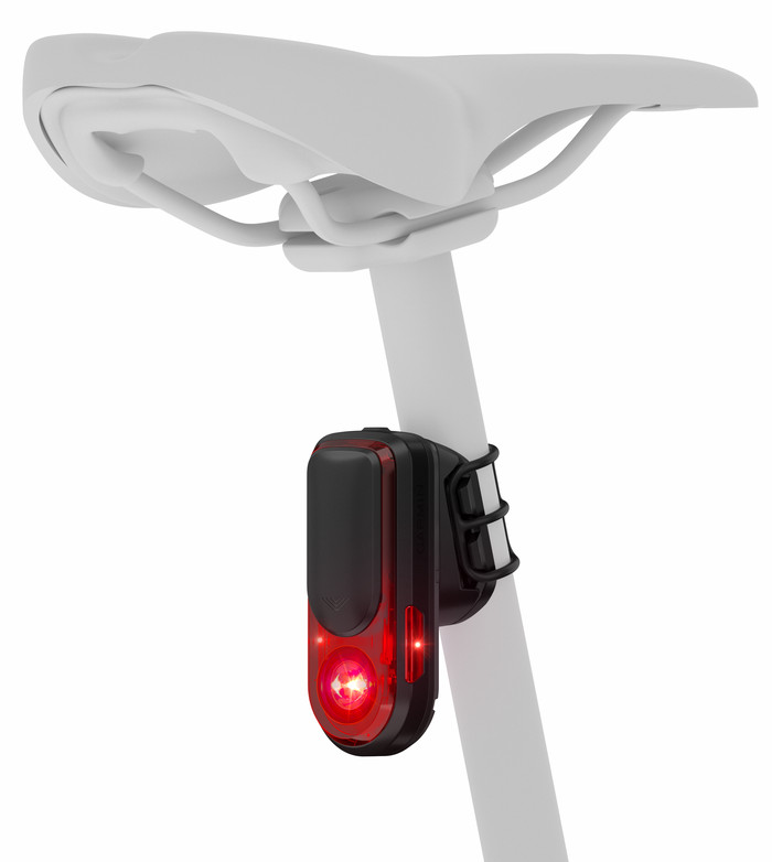 Garmin Varia RearVue 820 Radar Achterlicht product in gebruik