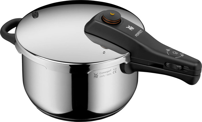 WMF Perfect One Snelkookpannenset 4,5L en 3L voorkant